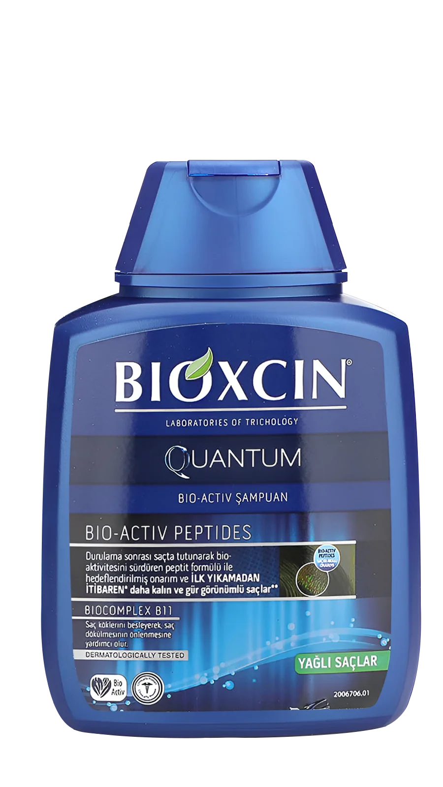 BIOXCIN Quantum BIO-ACTIV Shampoo for OILY hair 300ML - Image 1