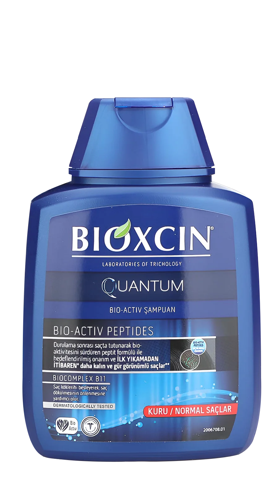 BIOXCIN Quantum BIO-ACTIV Shampoo for NORMAL-DRY hair 300ML