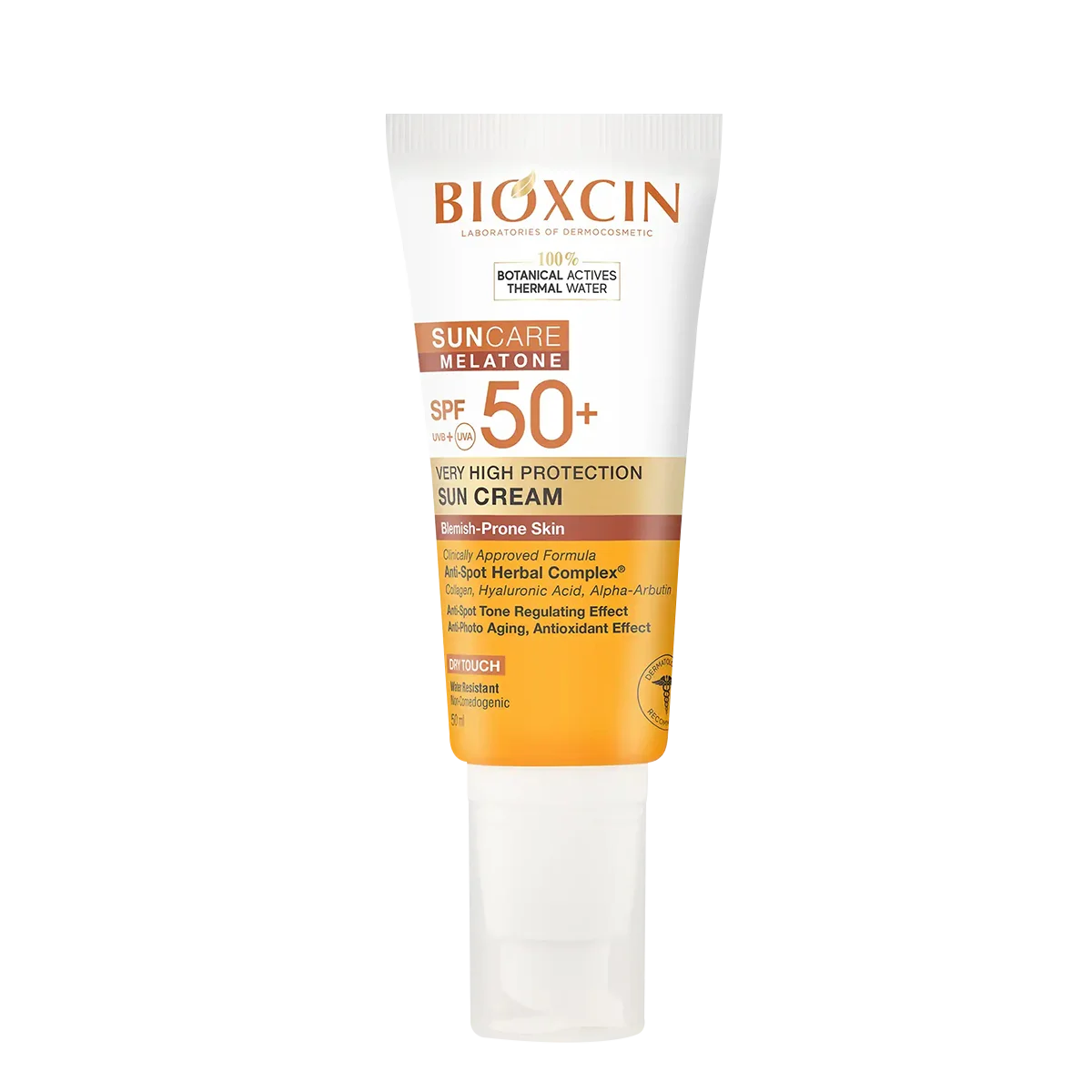 BIOXCIN SUNCARE Melatone SPF50+ Blemish Prone Skin Sun Cream 50ML - Image 2