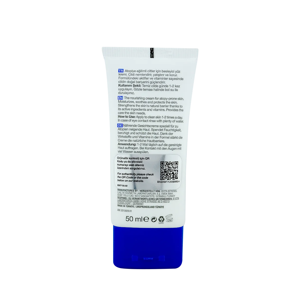 BIOXCIN ATOPICARE Clinical Nourishing Face Cream 50ml - Image 3