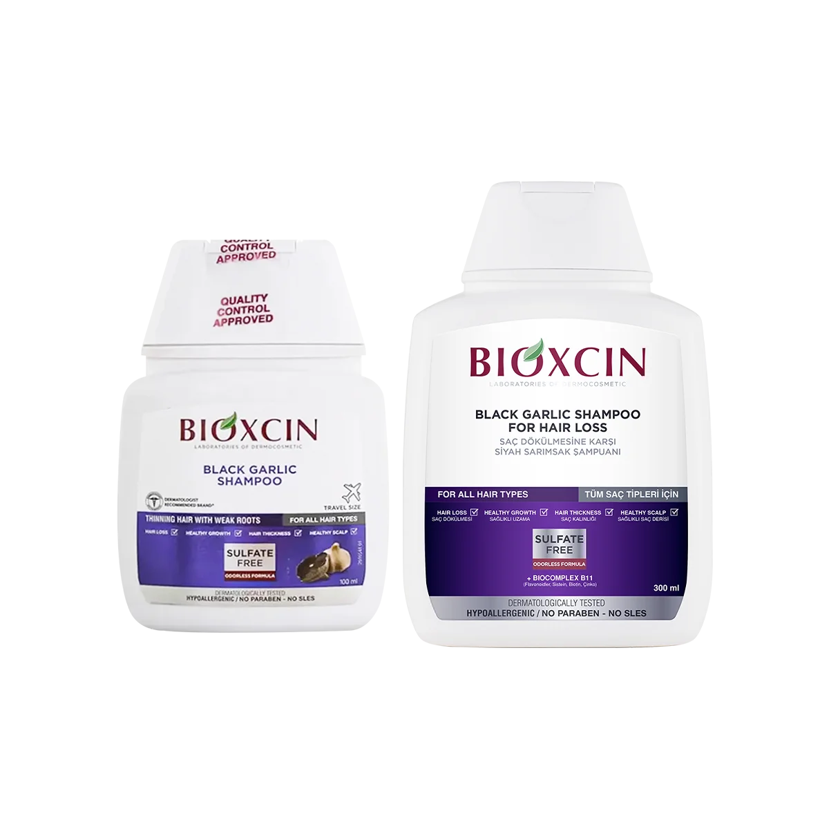 Black Garlic Shampoo 300ML + 100ml GIFT