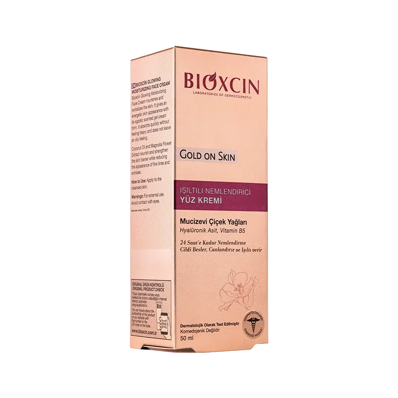 Bioxcin Gold On Skin Illuminating Face Moisturizer 50 ml - Image 2