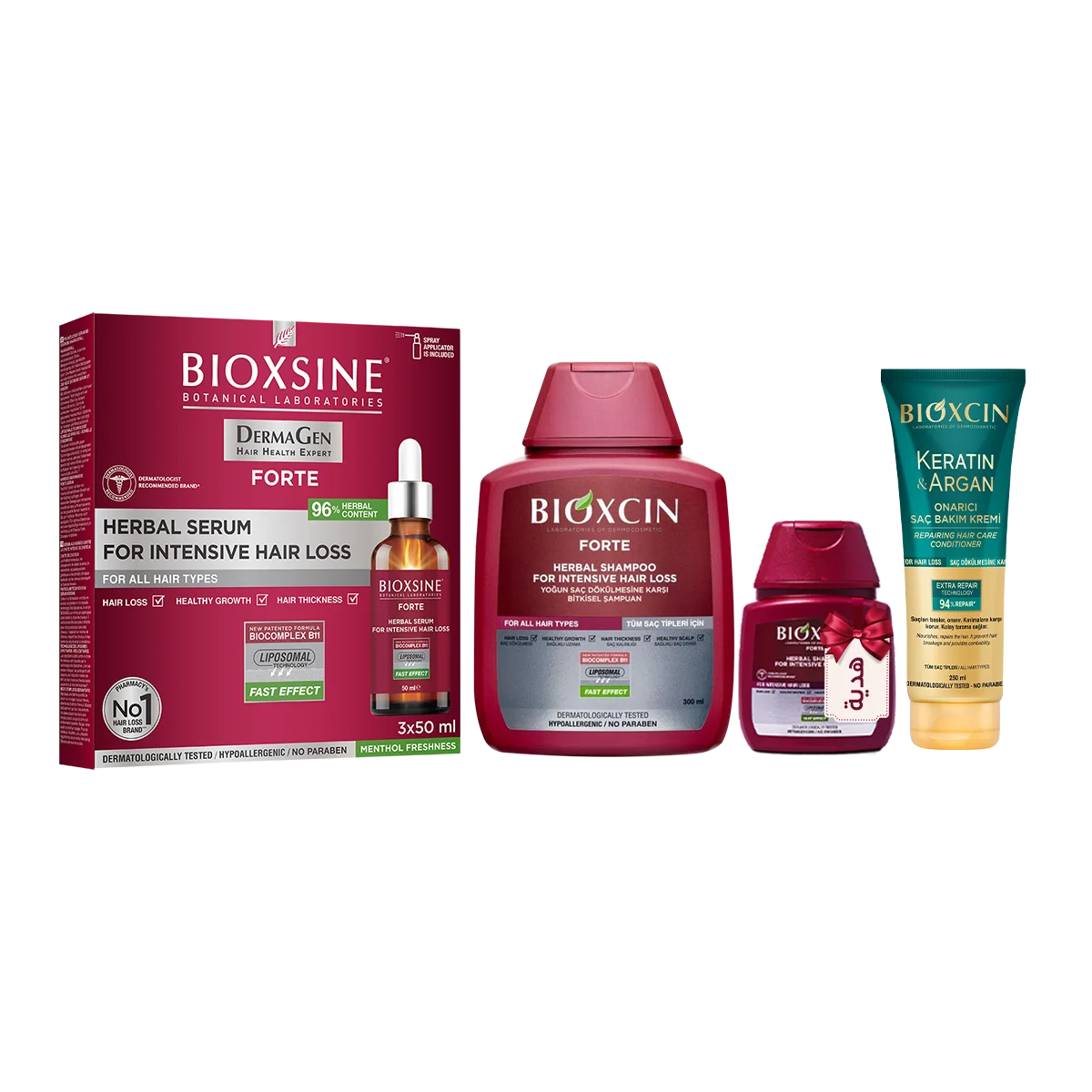 Bioxcin Complete Hair Loss Care & Strengthening Package